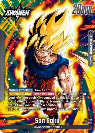 Image of Son Goku - FS12-01 (FS12-01) - Starter Deck EX The Beat of Ki Holofoil