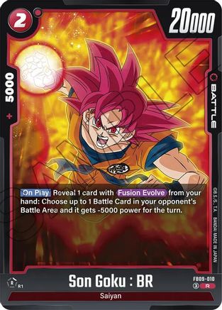 Image of Son Goku : BR - FB09-010 (FB09-010) - Dual Evolution Holofoil
