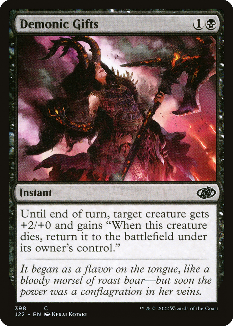 Image of Demonic Gifts (J22-398) - Jumpstart 2022