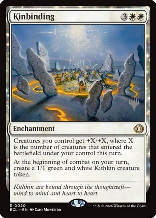 Image of Kinbinding (PPECL-020) - Promo Pack: Lorwyn Eclipsed Foil