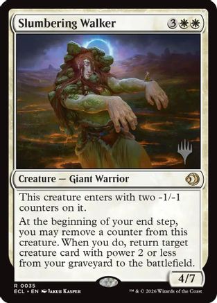 Image of Slumbering Walker (PPECL-035) - Promo Pack: Lorwyn Eclipsed