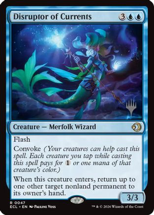 Image of Disruptor of Currents (PPECL-047) - Promo Pack: Lorwyn Eclipsed Foil