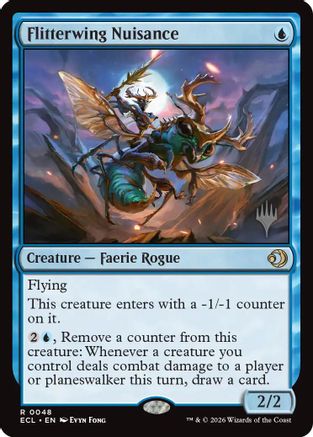 Image of Flitterwing Nuisance (PPECL-048) - Promo Pack: Lorwyn Eclipsed