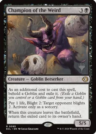 Image of Champion of the Weird (PPECL-095) - Promo Pack: Lorwyn Eclipsed