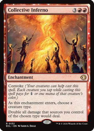 Image of Collective Inferno (PPECL-132) - Promo Pack: Lorwyn Eclipsed Foil