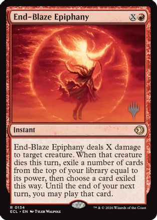 Image of End-Blaze Epiphany (PPECL-134) - Promo Pack: Lorwyn Eclipsed Foil