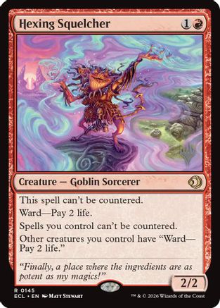Image of Hexing Squelcher (PPECL-145) - Promo Pack: Lorwyn Eclipsed Foil