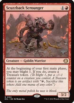 Image of Scuzzback Scrounger (PPECL-153) - Promo Pack: Lorwyn Eclipsed