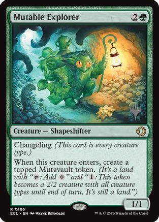 Image of Mutable Explorer (PPECL-186) - Promo Pack: Lorwyn Eclipsed Foil
