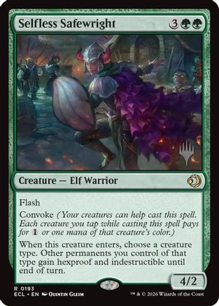 Image of Selfless Safewright (PPECL-193) - Promo Pack: Lorwyn Eclipsed