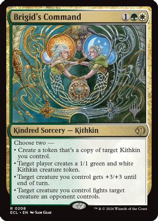 Image of Brigid's Command (PPECL-208) - Promo Pack: Lorwyn Eclipsed