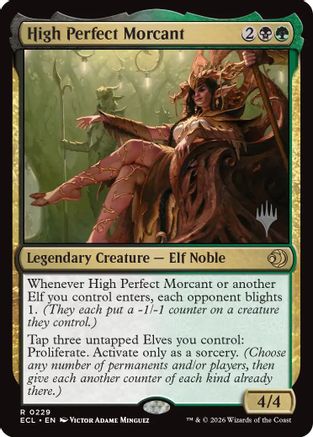 Image of High Perfect Morcant (PPECL-229) - Promo Pack: Lorwyn Eclipsed