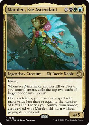 Image of Maralen, Fae Ascendant (PPECL-233) - Promo Pack: Lorwyn Eclipsed