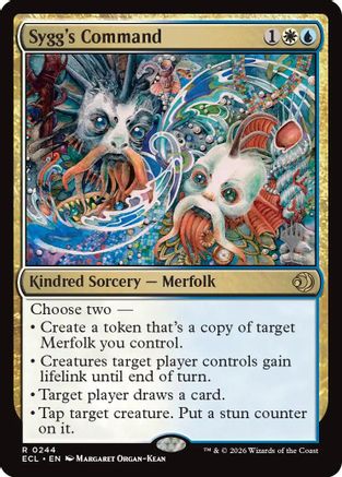 Image of Sygg's Command (PPECL-244) - Promo Pack: Lorwyn Eclipsed Foil