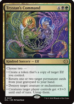 Image of Trystan's Command (PPECL-247) - Promo Pack: Lorwyn Eclipsed