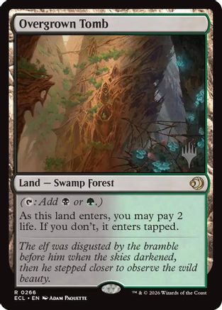 Image of Overgrown Tomb (PPECL-266) - Promo Pack: Lorwyn Eclipsed