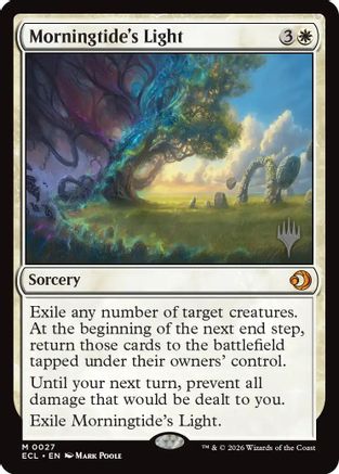 Image of Morningtide's Light (PPECL-027) - Promo Pack: Lorwyn Eclipsed Foil