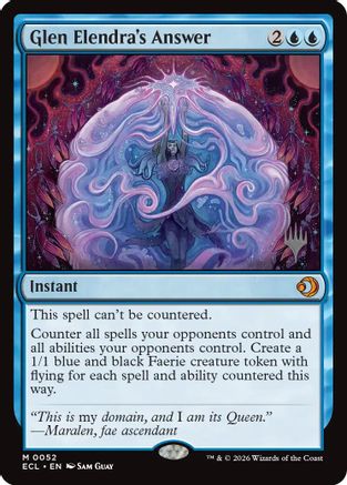Image of Glen Elendra's Answer (PPECL-052) - Promo Pack: Lorwyn Eclipsed
