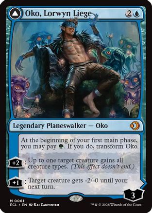 Image of Oko, Lorwyn Liege (PPECL-061) - Promo Pack: Lorwyn Eclipsed Foil
