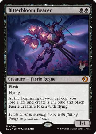 Image of Bitterbloom Bearer (PPECL-088) - Promo Pack: Lorwyn Eclipsed Foil