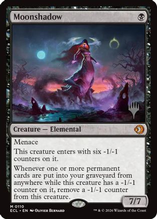 Image of Moonshadow (PPECL-110) - Promo Pack: Lorwyn Eclipsed