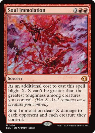 Image of Soul Immolation (PPECL-156) - Promo Pack: Lorwyn Eclipsed