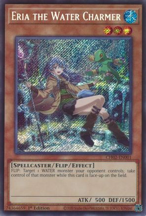 Image of Eria the Water Charmer (CH02-EN001) - THE CHRONICLES DECK: Spirit Charmers (All-Foil Edition) 1st Edition