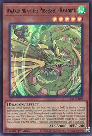 Image of Awakening of the Possessed - Rasenryu (CH02-EN019) - THE CHRONICLES DECK: Spirit Charmers (All-Foil Edition) 1st Edition
