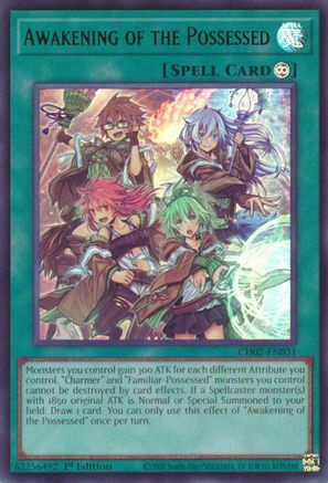 Image of Awakening of the Possessed (CH02-EN031) - THE CHRONICLES DECK: Spirit Charmers (All-Foil Edition) 1st Edition