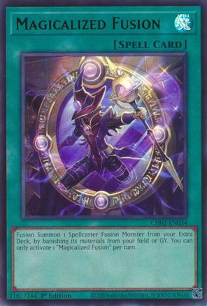 Image of Magicalized Fusion (CH02-EN034) - THE CHRONICLES DECK: Spirit Charmers (All-Foil Edition) 1st Edition