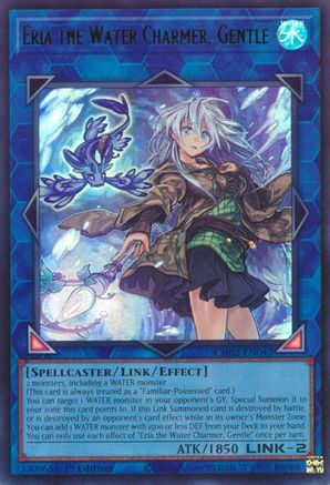 Image of Eria the Water Charmer, Gentle (CH02-EN042) - THE CHRONICLES DECK: Spirit Charmers (All-Foil Edition) 1st Edition