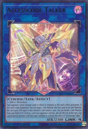 Image of Accesscode Talker (CH02-EN050) - THE CHRONICLES DECK: Spirit Charmers (All-Foil Edition) 1st Edition