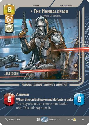Image of The Mandalorian - Cleaning up Nevarro (19) - Judge Promos Foil
