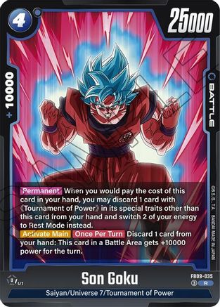 Image of Son Goku - FB09-035 (FB09-035) - Dual Evolution Holofoil