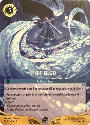 Image of Let It Go (Disney Lorcana Challenge) (10) - Disney Lorcana Promo Cards