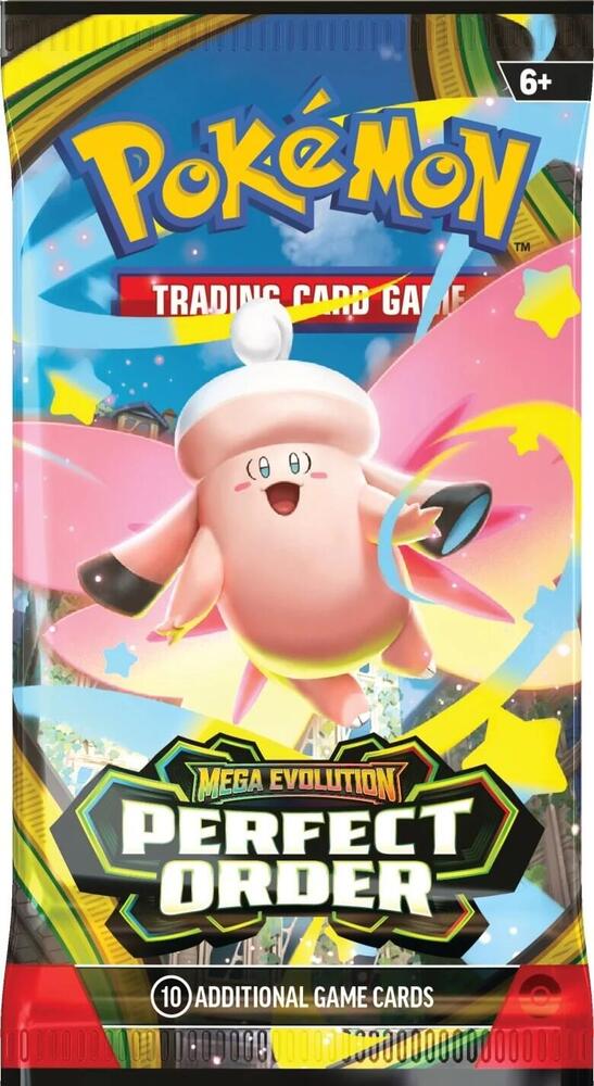 Image of Pokémon TCG: MEGA EVOLUTION PERFECT ORDER (ME03) BOOSTER PACK