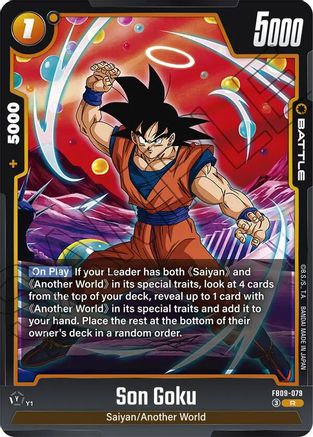 Image of Son Goku - FB09-079 (FB09-079) - Dual Evolution Holofoil