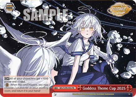 Image of Goddess Theme Cup 2025 (WS/TCPR-P05 PR) - Bushiroad Event Cards