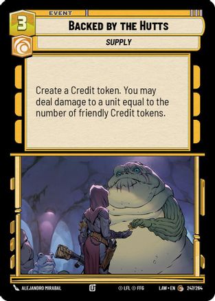 Image of Backed by the Hutts (247/264) - A Lawless Time