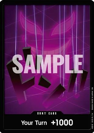 Image of DON!! Card (Donquixote Doflamingo) (Double Pack Set Vol. 9) - The Azure Sea's Seven Foil