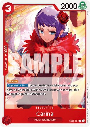 Image of Carina (EB03-004) - Extra Booster: One Piece Heroines Edition