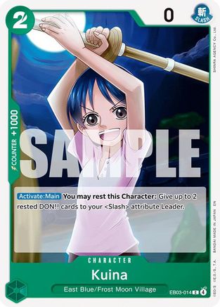 Image of Kuina (EB03-014) - Extra Booster: One Piece Heroines Edition
