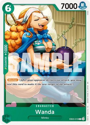 Image of Wanda (EB03-019) - Extra Booster: One Piece Heroines Edition