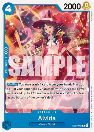 Image of Alvida (EB03-021) - Extra Booster: One Piece Heroines Edition