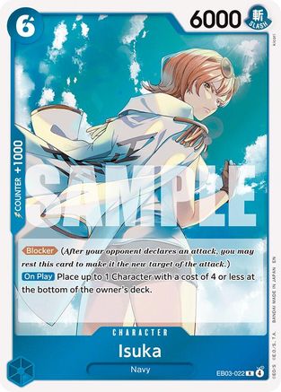 Image of Isuka (EB03-022) - Extra Booster: One Piece Heroines Edition Foil