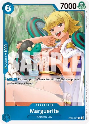 Image of Marguerite (EB03-027) - Extra Booster: One Piece Heroines Edition Foil