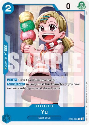 Image of Yu (EB03-028) - Extra Booster: One Piece Heroines Edition