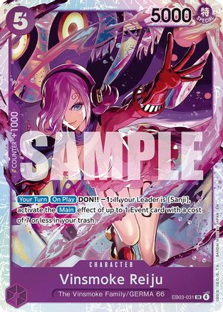 Image of Vinsmoke (EB03-031) - Extra Booster: One Piece Heroines Edition Foil