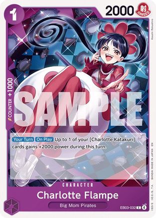 Image of Charlotte Flampe (EB03-032) - Extra Booster: One Piece Heroines Edition