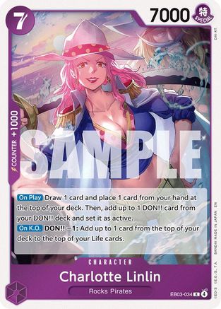 Image of Charlotte Linlin (EB03-034) - Extra Booster: One Piece Heroines Edition Foil